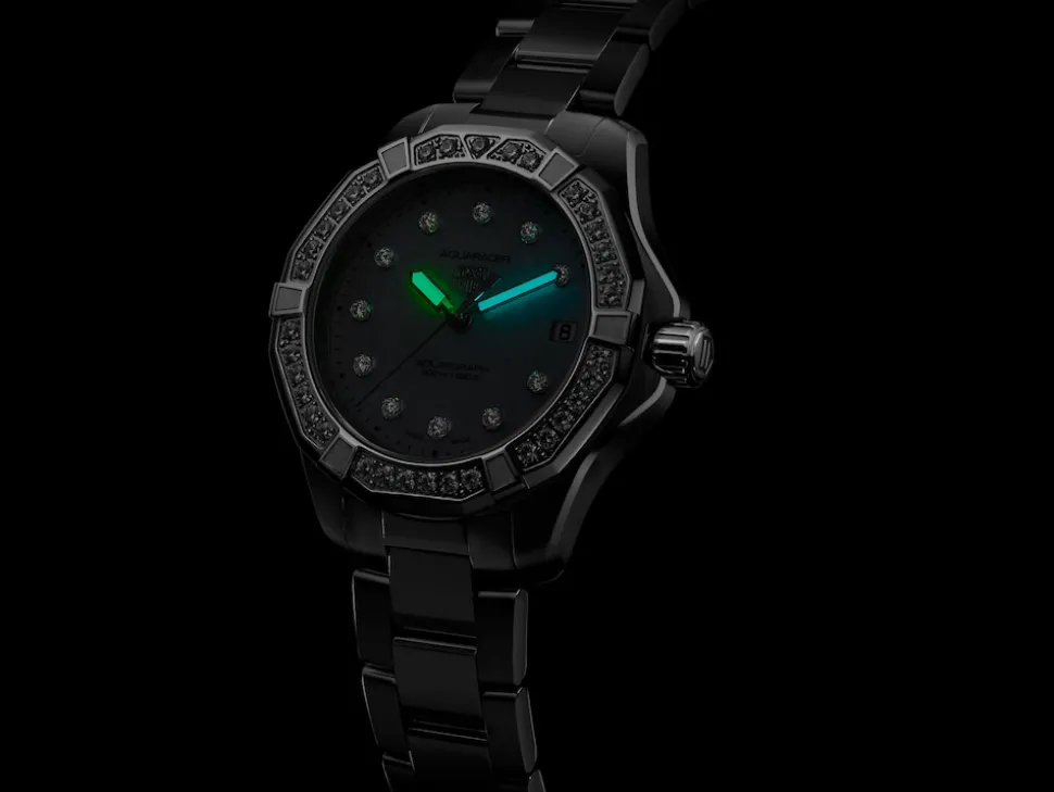 Uhren Für Damen-TAG Heuer Aquaracer Professional 200 Solargraph